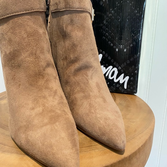 New Sam Edelman Rita suede ankle boots - brand new - Picture 3 of 5